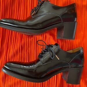 Miss Button Wide Black by The Office of Angela Scott. Oxfords, comfortable!